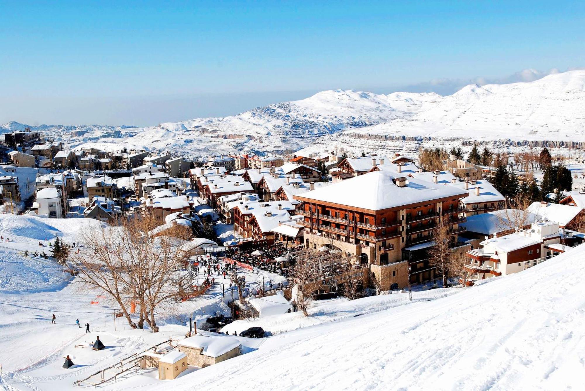 Intercontinental Mzaar Lebanon Mountain Resort & Spa By Ihg Mzaar Kfardebian Buitenkant foto